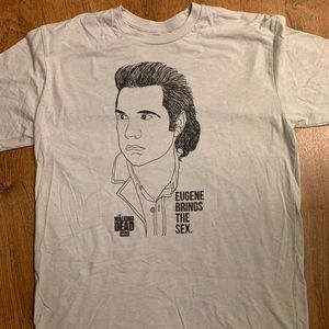 Walking Dead tshirt. Eugene brings the sex. Size L